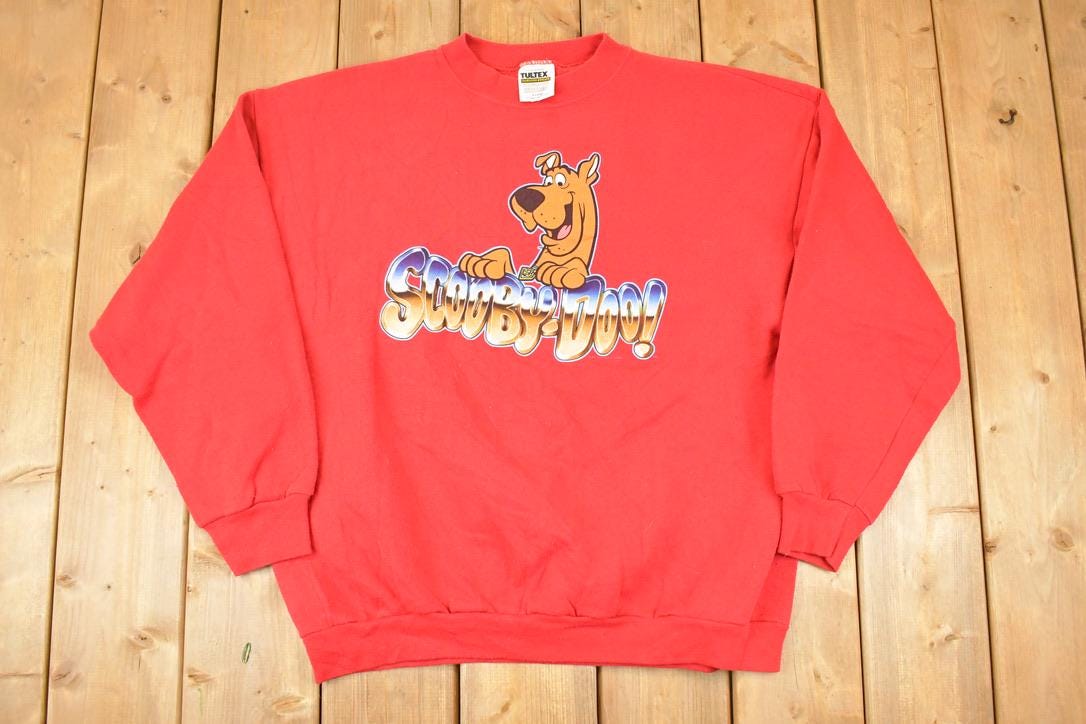 Vintage 1990s Scooby Doo Cartoon Graphic Print Crewneck Sweatshirt Mens XL