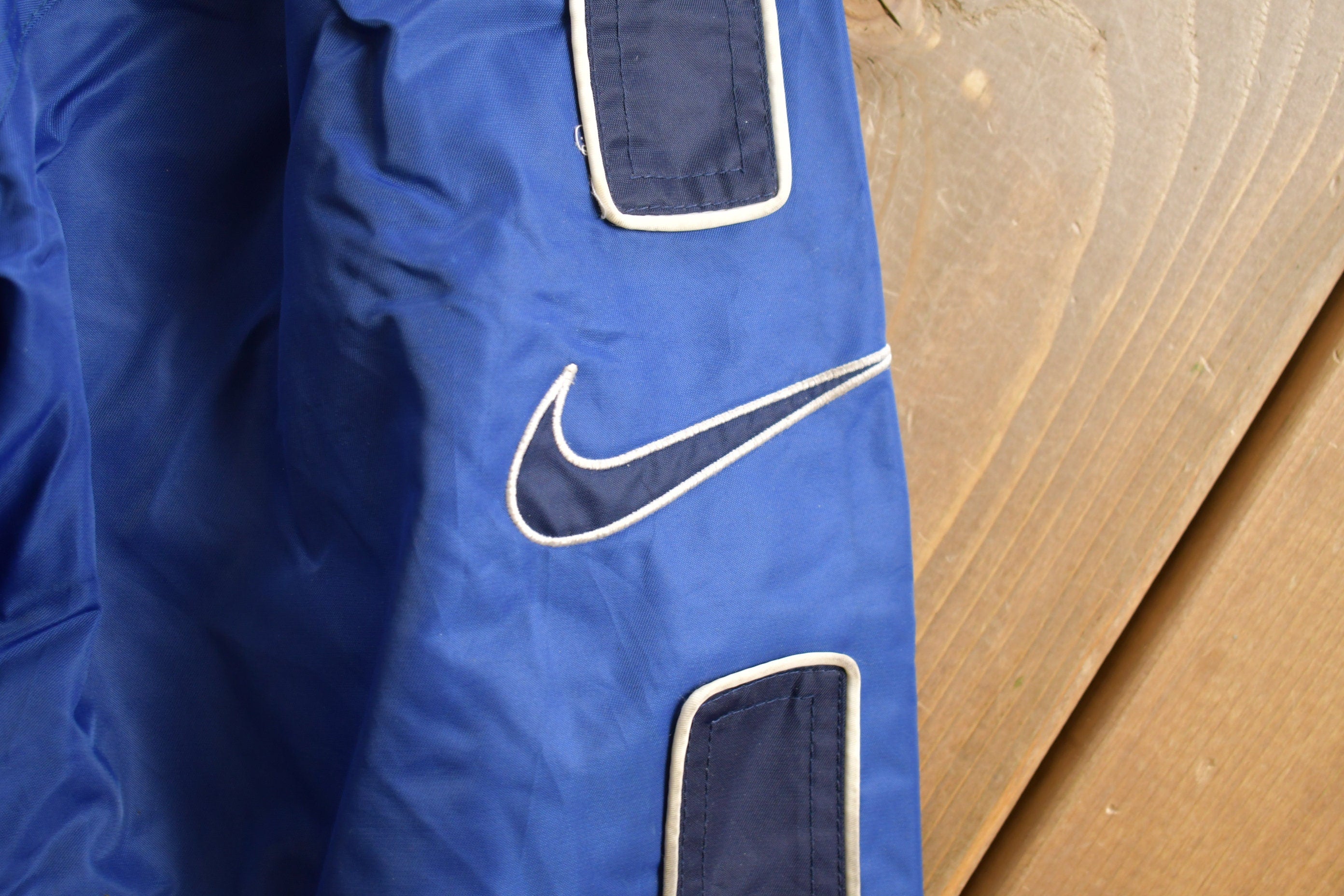 Vintage 1990s Nike Embroidered Windbreaker Jacket