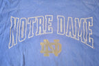 Vintage 1990s Notre Dame University Collegiate T-Shirt Mens XL / Made In USA / NCAA Tee / Americana / Sportswear