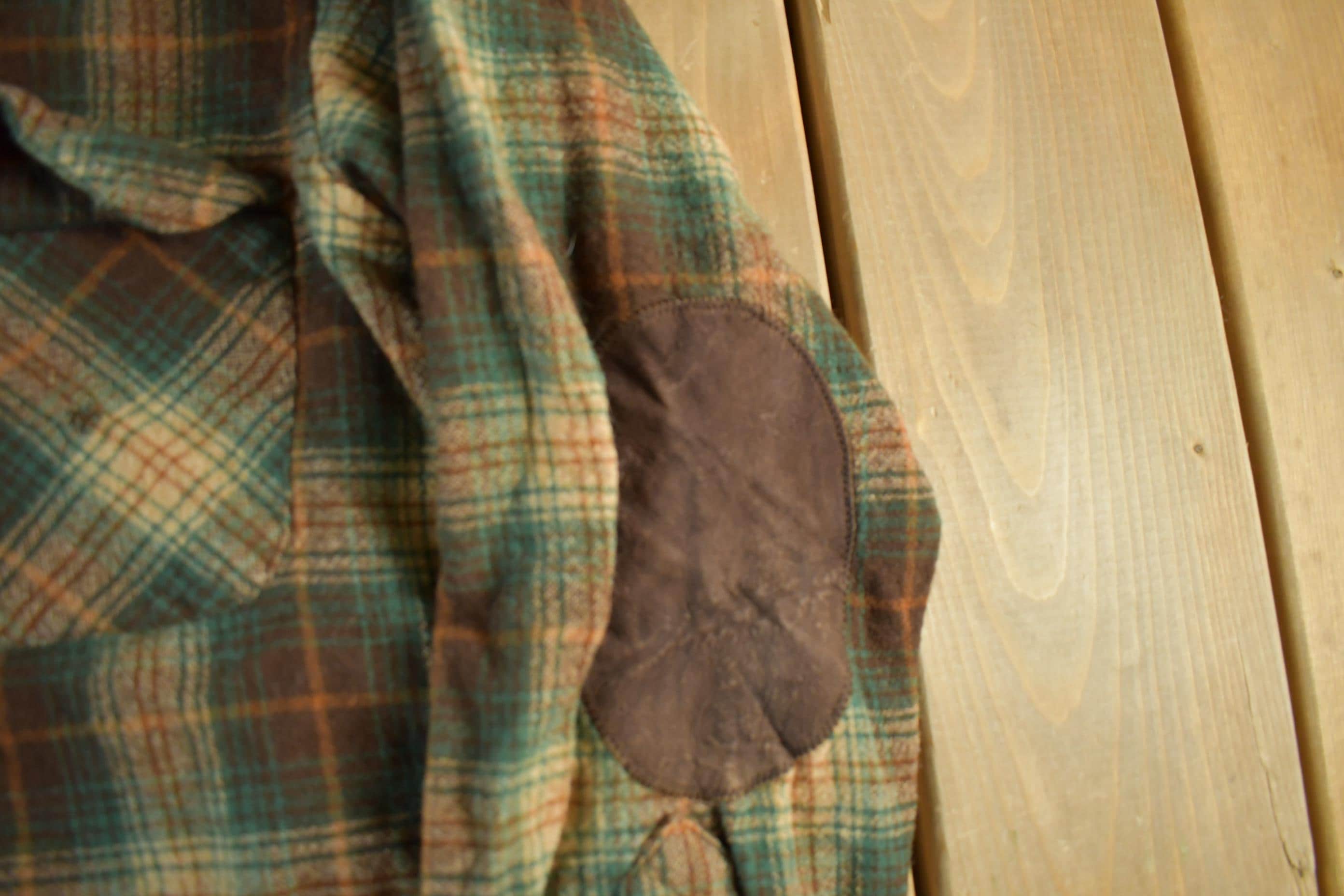 Vintage 1960s Pendleton Wool Flannel Shirt Men's S-M