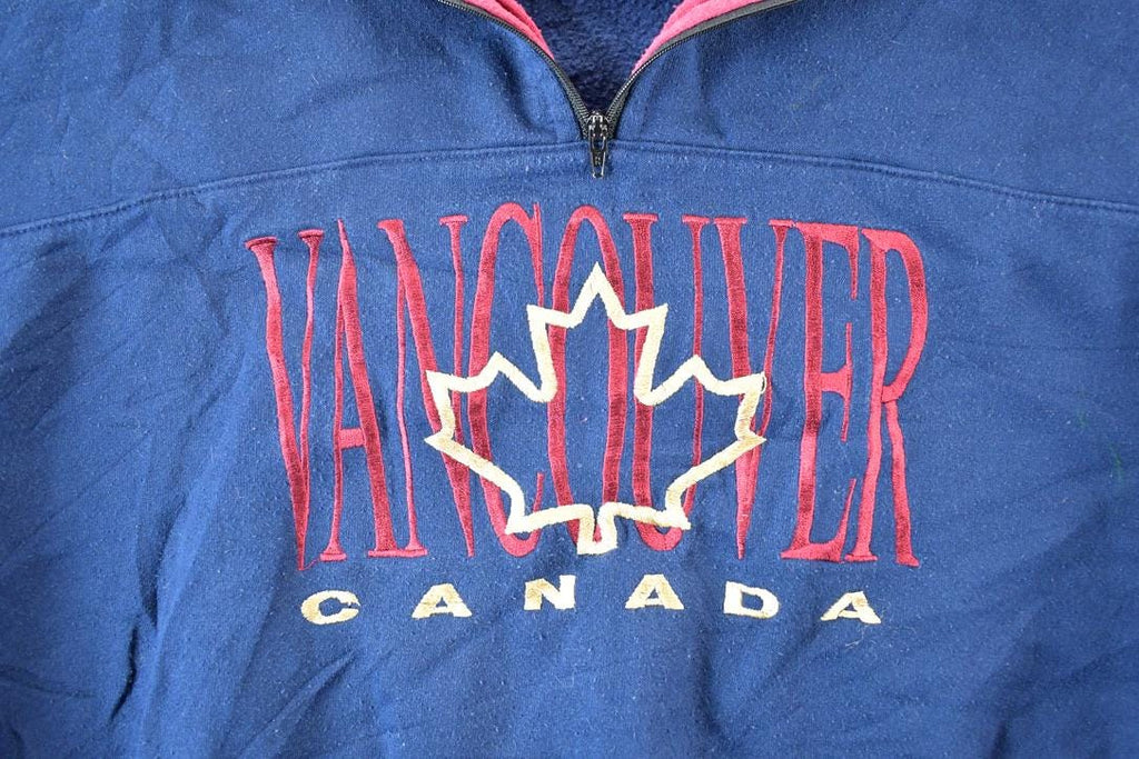 Vintage 1990s Vancouver Canada Crewneck Sweatshirt Mens L
