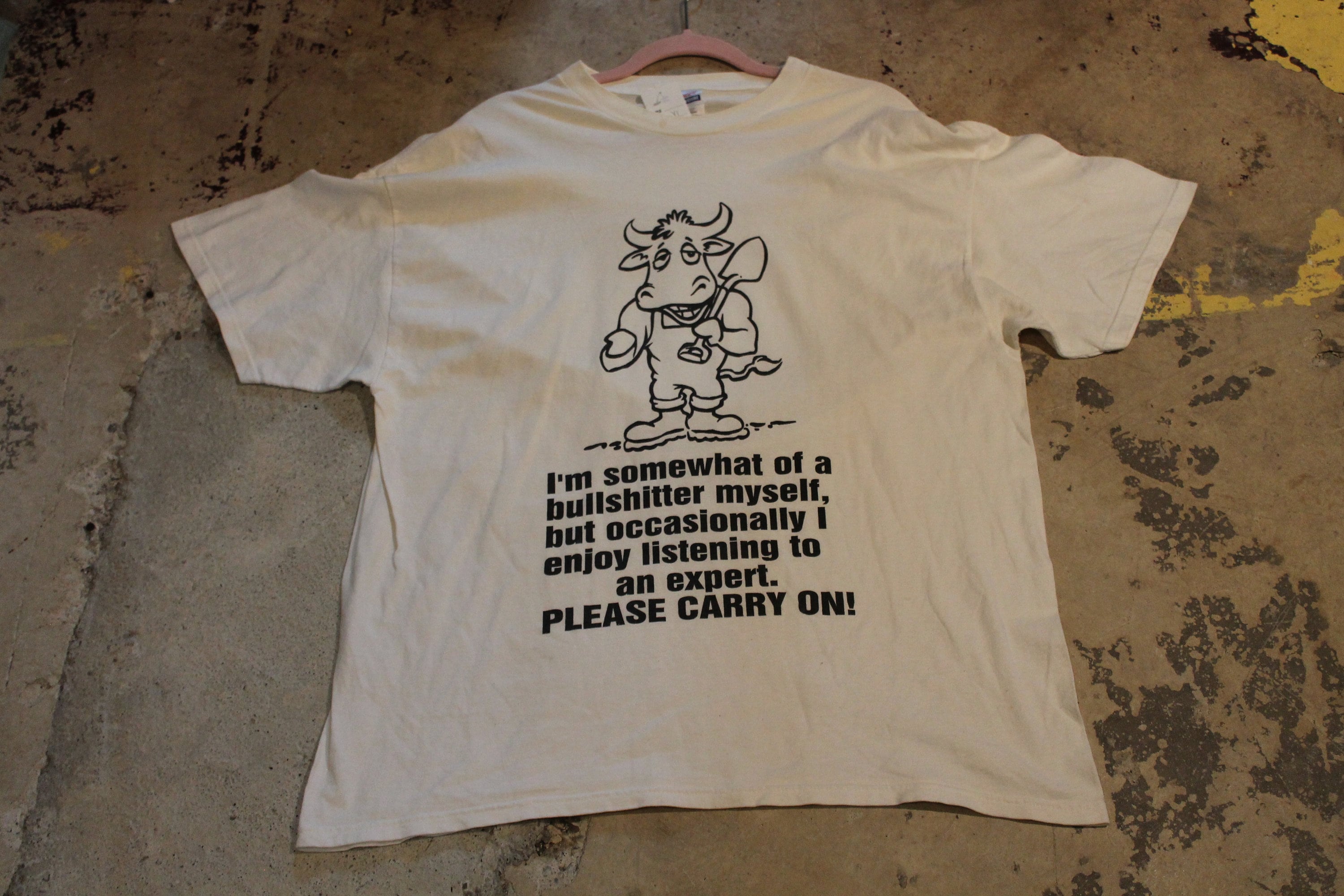 Vintage 1990s Bull Novelty T-Shirt