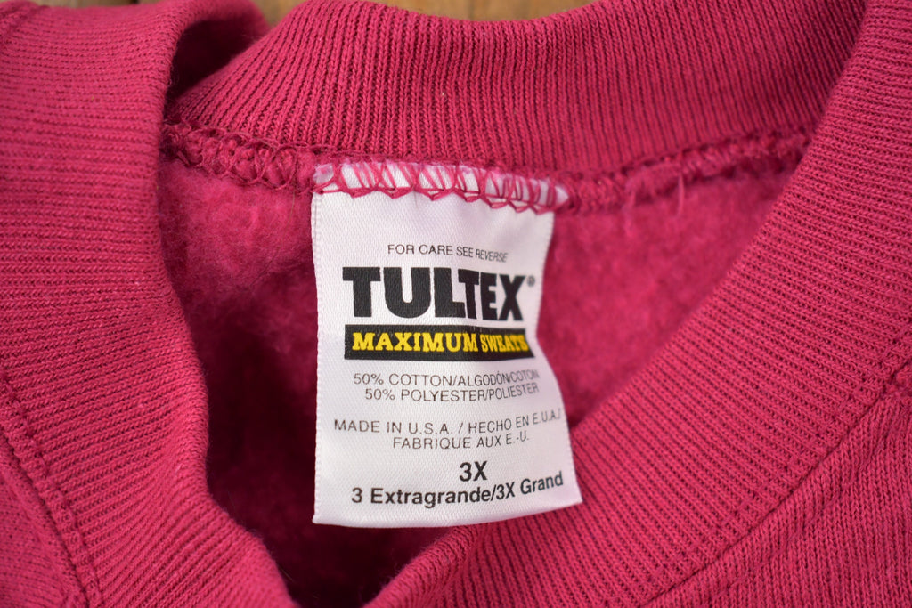 Vintage 1990s Made In USA Raglan Sleeve Crewneck Sweatshirt