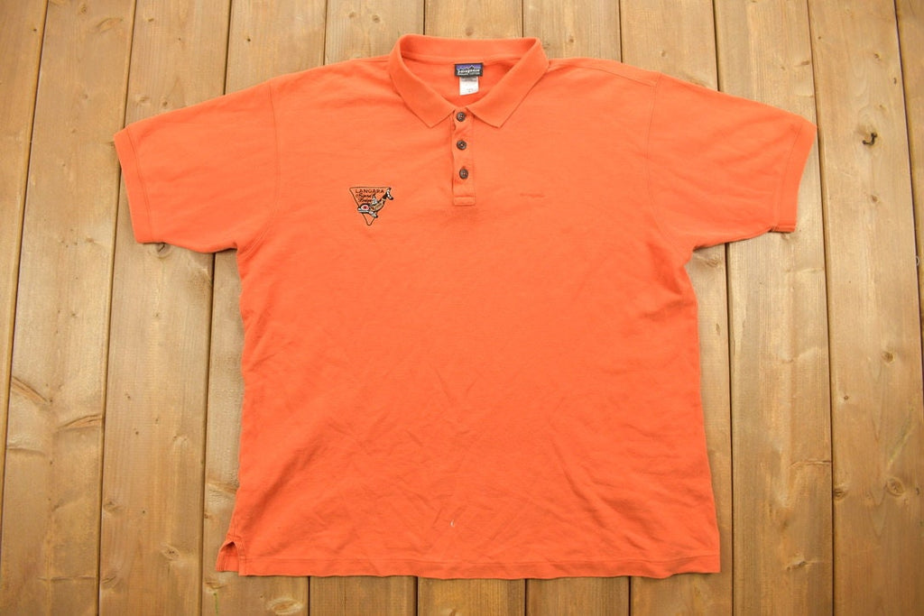 Vintage 1990s Langara Island Lodge Patagonia Polo Shirt