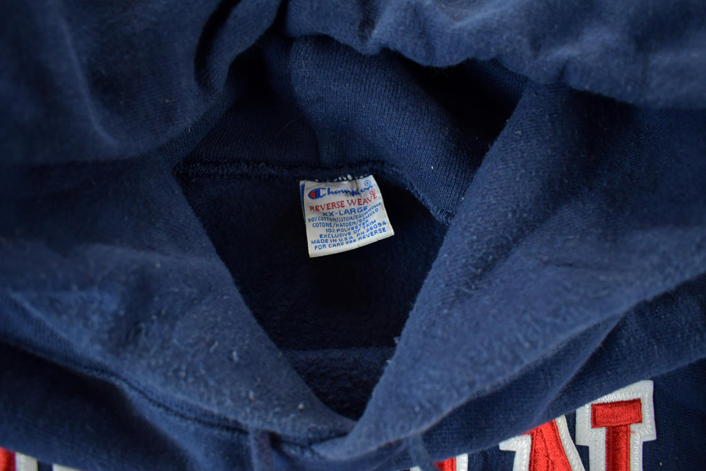 Vintage 1990s Penn State University Champion Reverse Weave Hoodie Sweatshirt