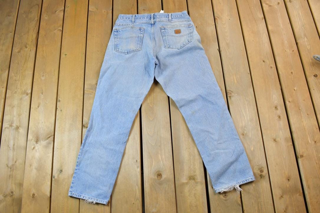 Vintage 1990s Carhartt Denim Jeans Size 32 x 30