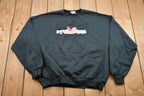 Vintage 1990s Embroidered Car Crewneck Sweatshirt  90s Crewneck  Souvenir  Athleisure  Streetwear  Travel And Tourism