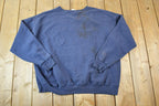 Vintage 1990s New England Patriots Eastern Champions NFL Lee Sport Crewneck Sweatshirt
