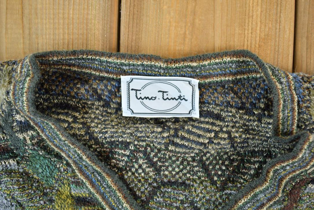 Vintage 1990s Tino Tinti Knit Crewneck Sweater