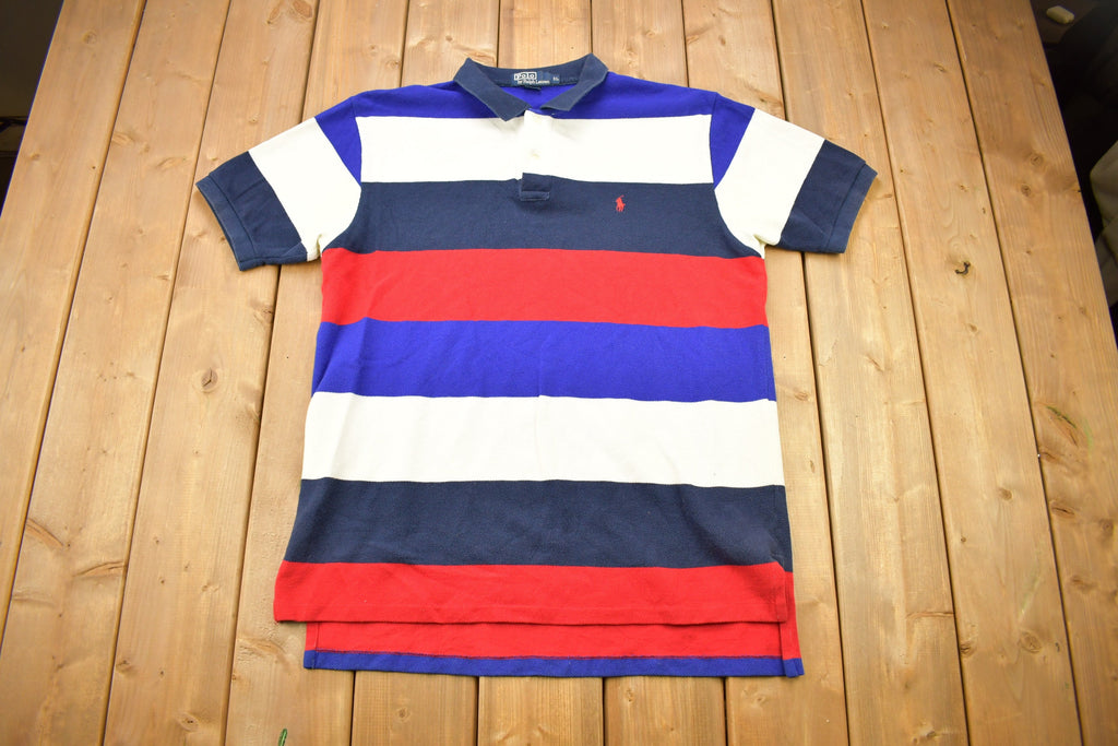 Vintage 1990s Polo Ralph Lauren Striped Polo Shirt