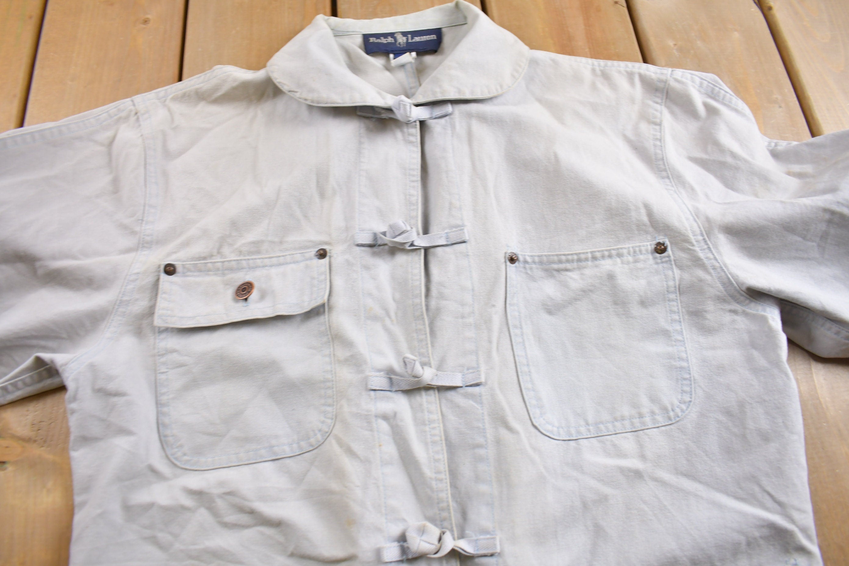 Vintage 1980s Ralph Lauren Lightweight Chore Coat
