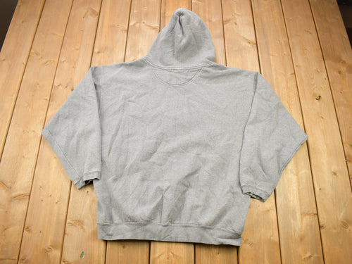 Vintage 1990s Ohio State University Buckeyes Collegiate Hoodie / Embroidered / NCAA Sweatshirt / Sportswear / Americana
