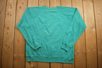 Vintage 1990s Alaska Wild Flowers Crewneck Sweatshirt
