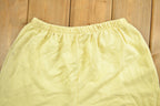 Vintage 1980s Hungry Panda Themed Yellow Sweatpants 26 x 25.5