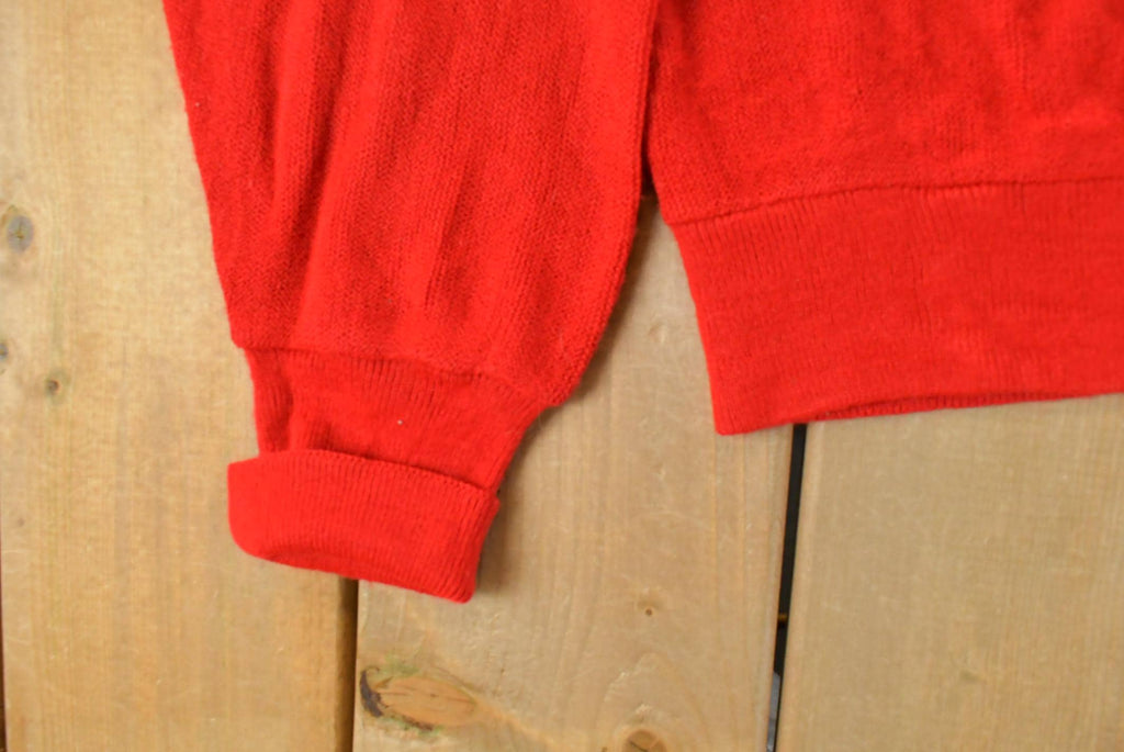 Vintage 1980s Izod Lacoste Knit Cardigan Sweater Men's Large