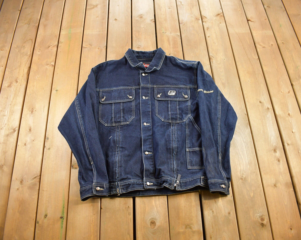 Vintage 1990s Johnny Blaze Denim Jean Jacket