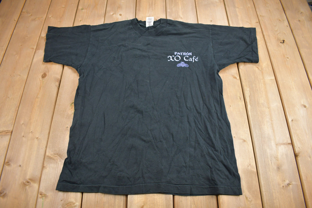 Vintage 1990s Patron XO Cafe Bull Graphic T Shirt
