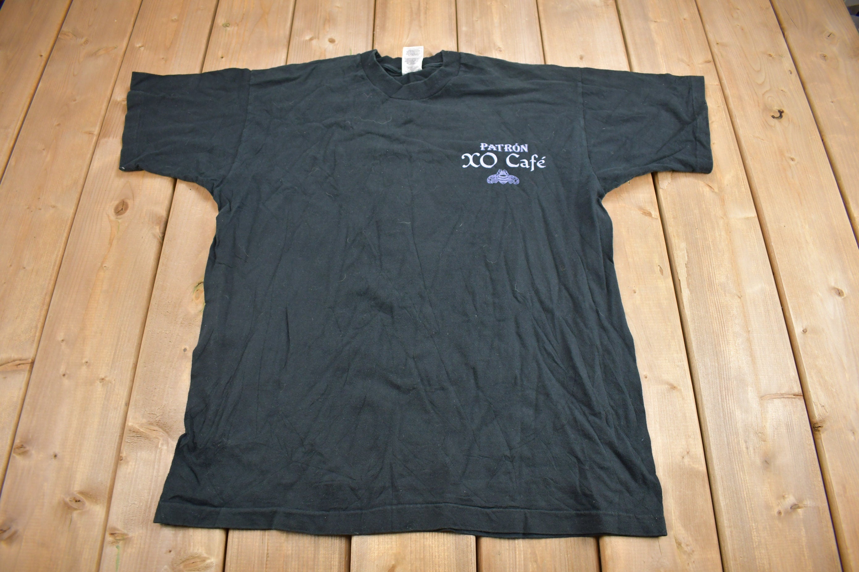 Vintage 1990s Patron XO Cafe Bull Graphic T Shirt