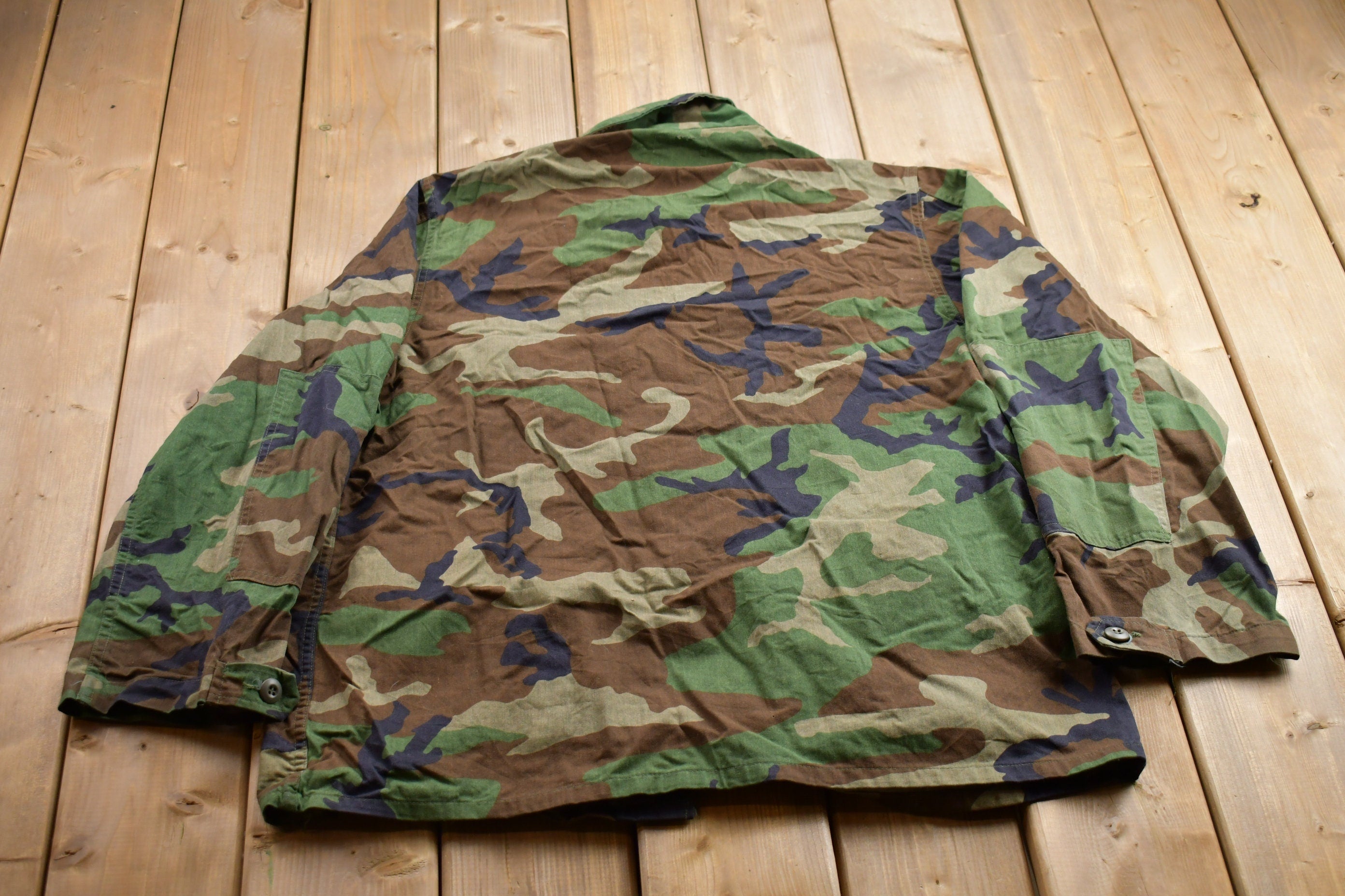 Vintage 2001 Military Button Up Shirt