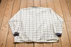 Vintage 1990s Faded Glory Quarter Button Sweatshirt