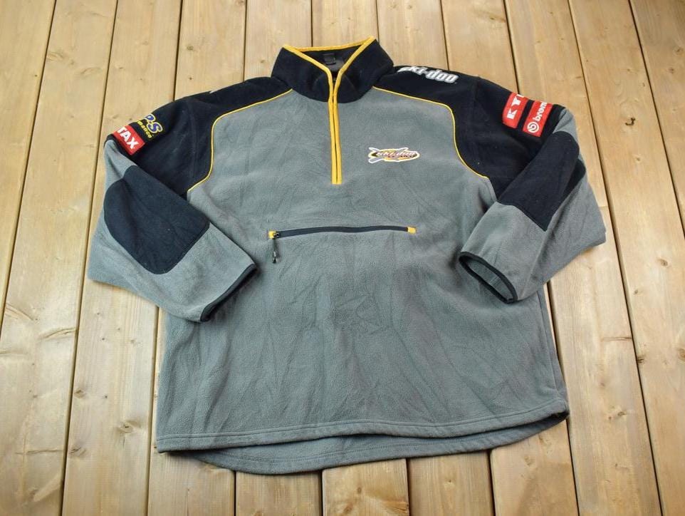 Vintage 1990s Ski Doo Team Fleece Sweater