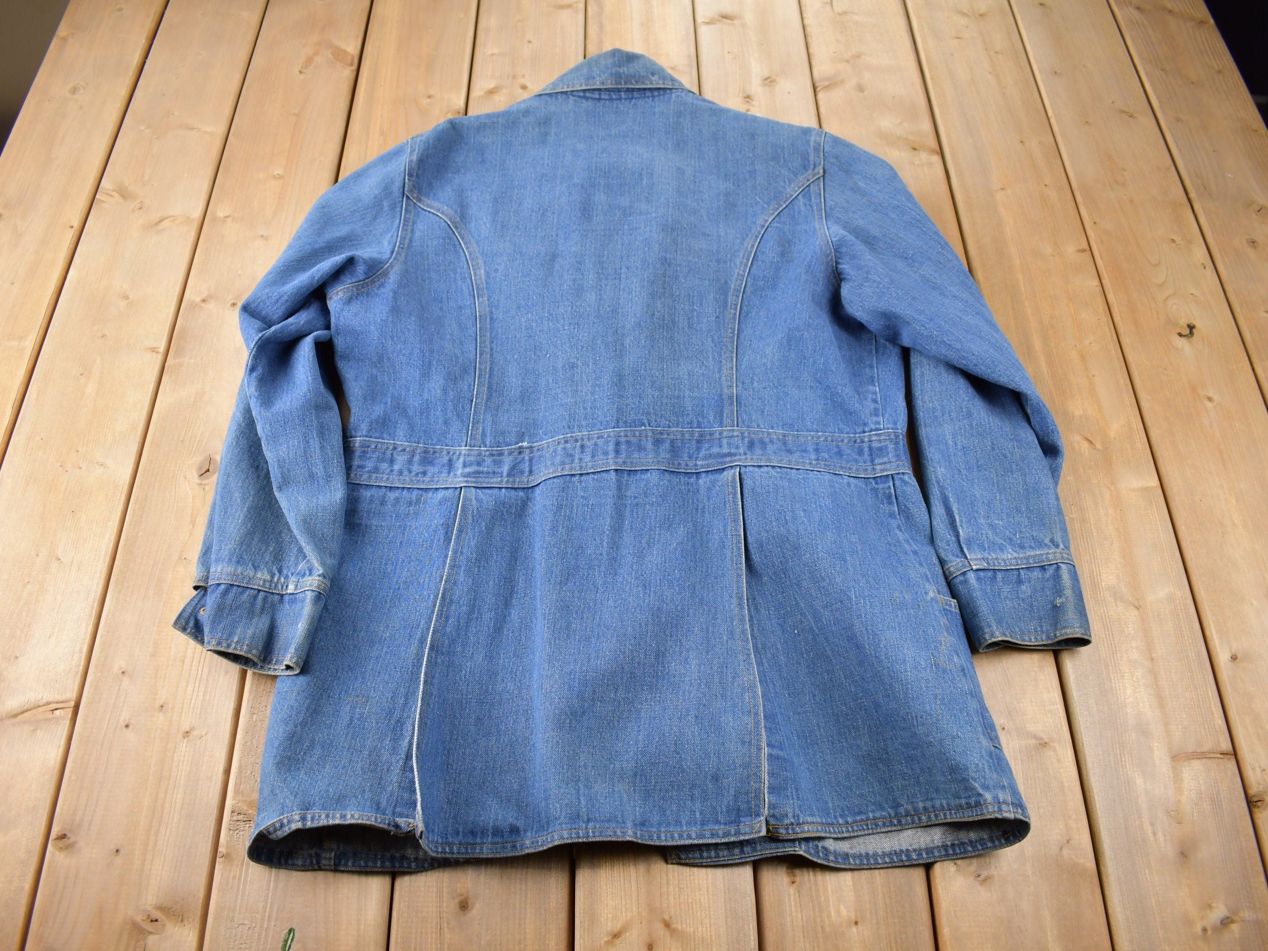 Vintage 1970s Levi's Orange Tab Western Style Button Up Jacket