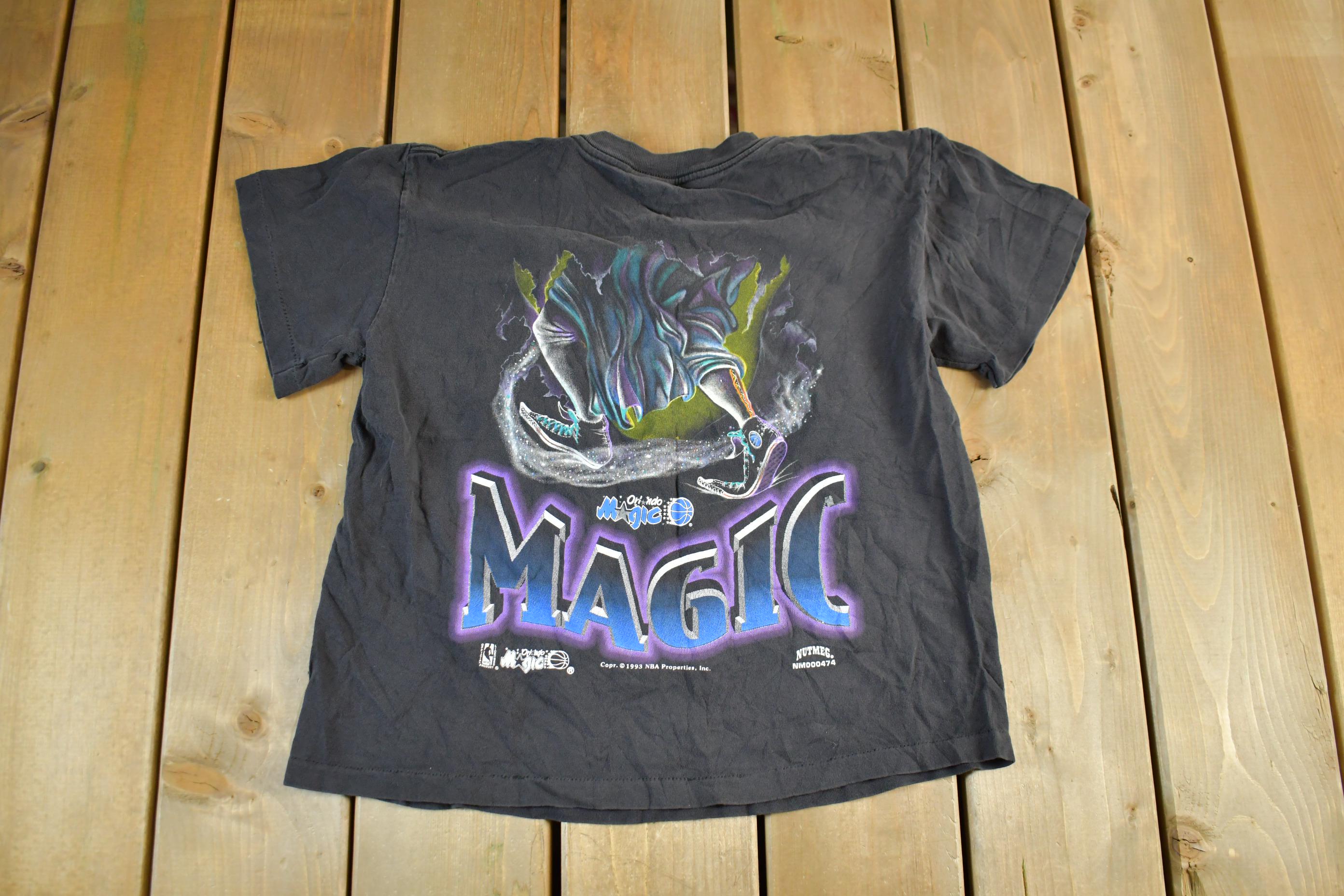 Vintage 1990s Orlando Magic Graphic T-Shirt Youth Medium
