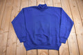 Vintage 1990'S Blank Lee Heavy Weight Roll Neck Sweatshirt