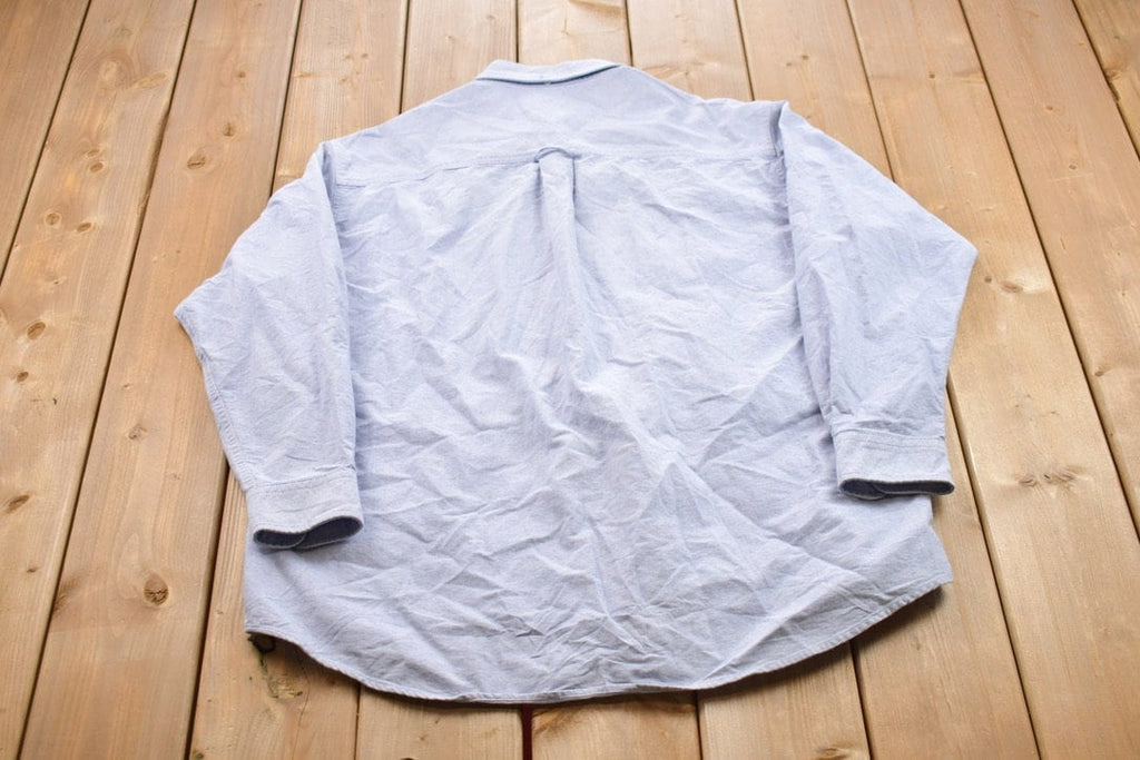 Vintage 1990s Perlis Lobster Blank Button Up Shirt