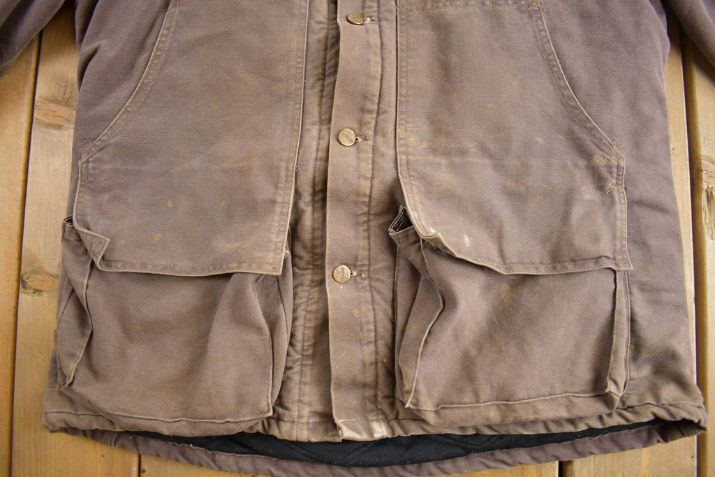Vintage 1980s Brown Carhartt Field Coat
