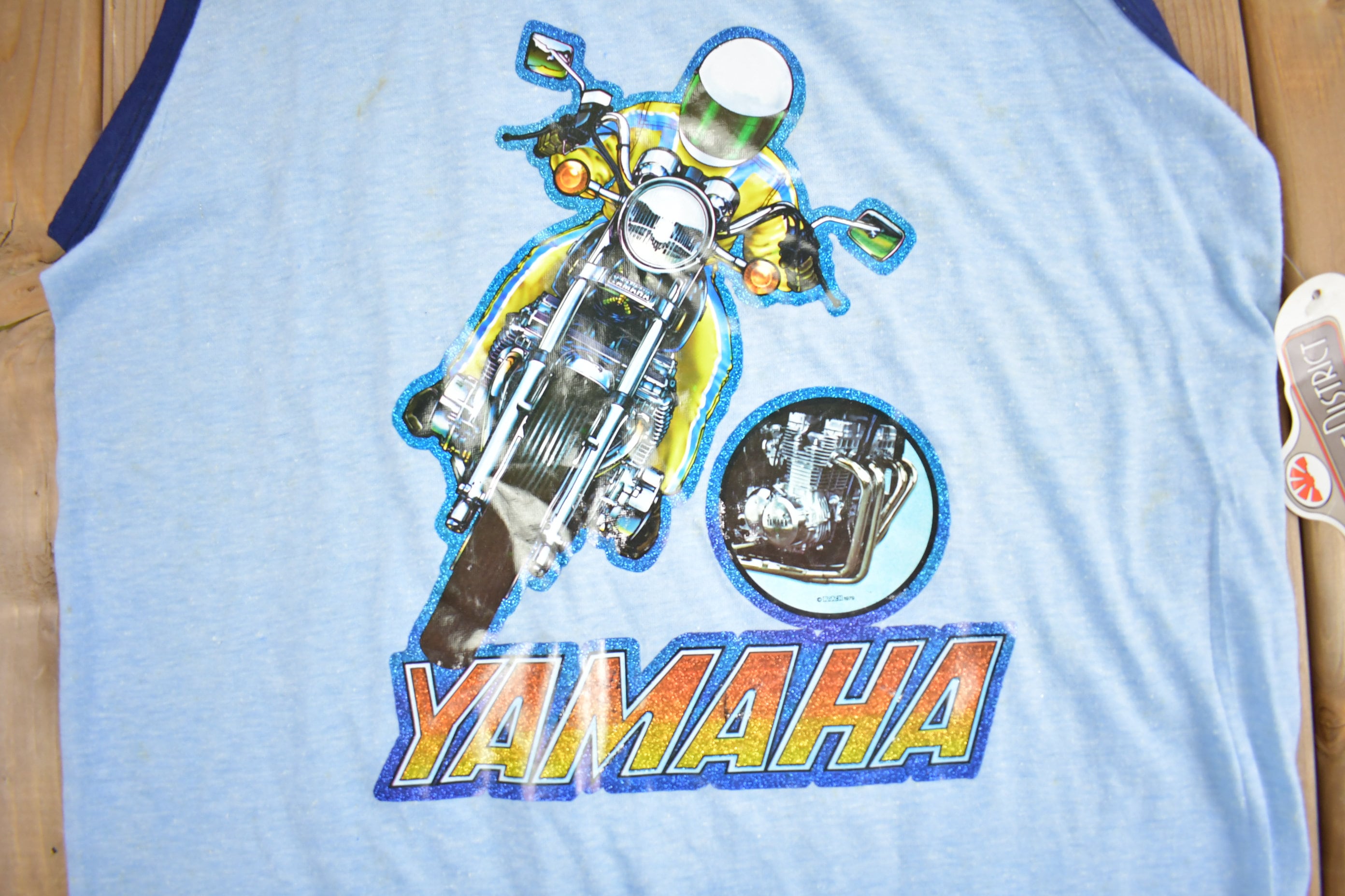 Vintage 1979 Deadstock Yamaha Motorcycle Graphic Shirt