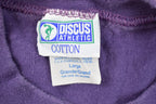 Vintage 1990s Discuss Crewneck Sweatshirt  Made in USA  90s Crewneck  Olympic Sports  Athleisure  Streetwear