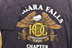Vintage 80s Harley Davidson Motorcycles Niagara Falls HOG T-Shirt