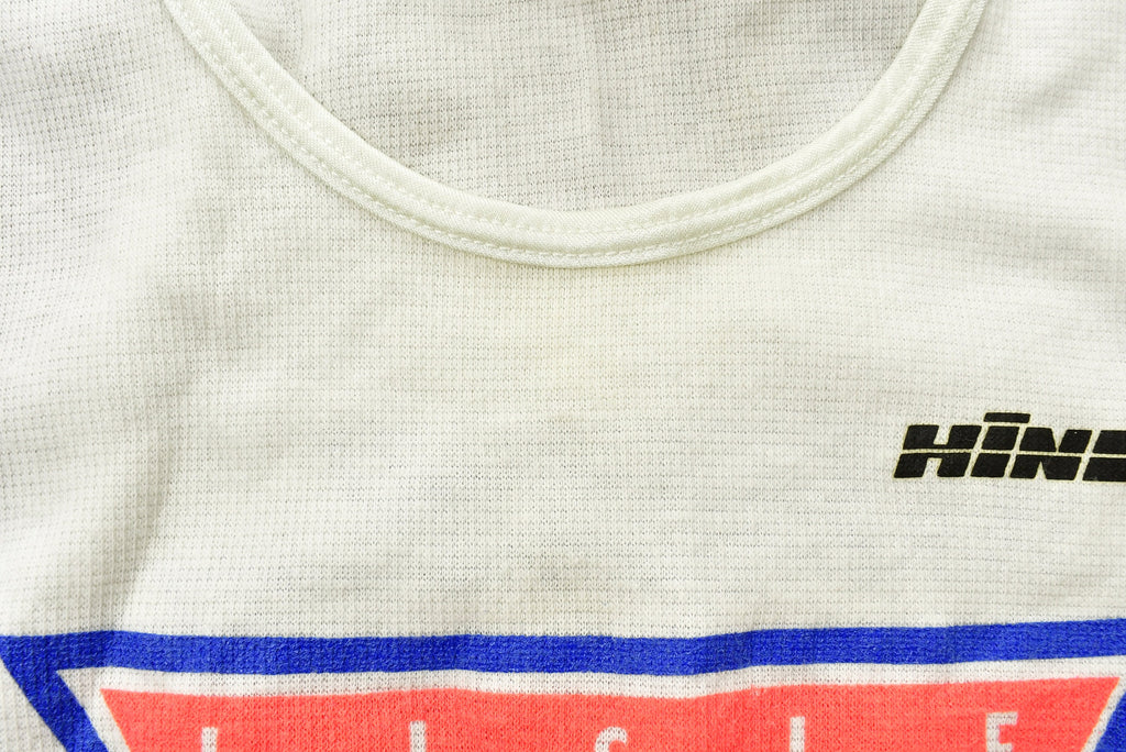 Vintage Lisle Wind Runners Racing Team Tank Top Made In USA