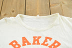 True Vintage 1960s Champion Baker University Physical Education Collegiate T-Shirt Mens M