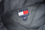 Vintage 1990s Tommy Hilfiger Flag Collar Quarter Zip Fleece Sweater  Vintage Tommy  90s Sweater  Streetwear  Athleisure  Hilfiger