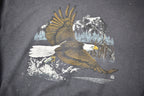 Vintage 1995 American Wilderness Bald Eagle Graphic Crewneck Sweatshirt