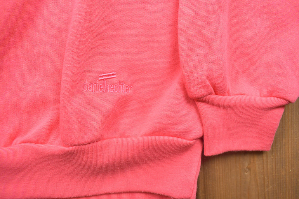 Vintage 1980s Blank Pink Crewneck Sweatshirt