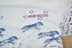 Vintage 1990s Art Unlimited Muir Woods Wolf Theme Graphic T-Shirt