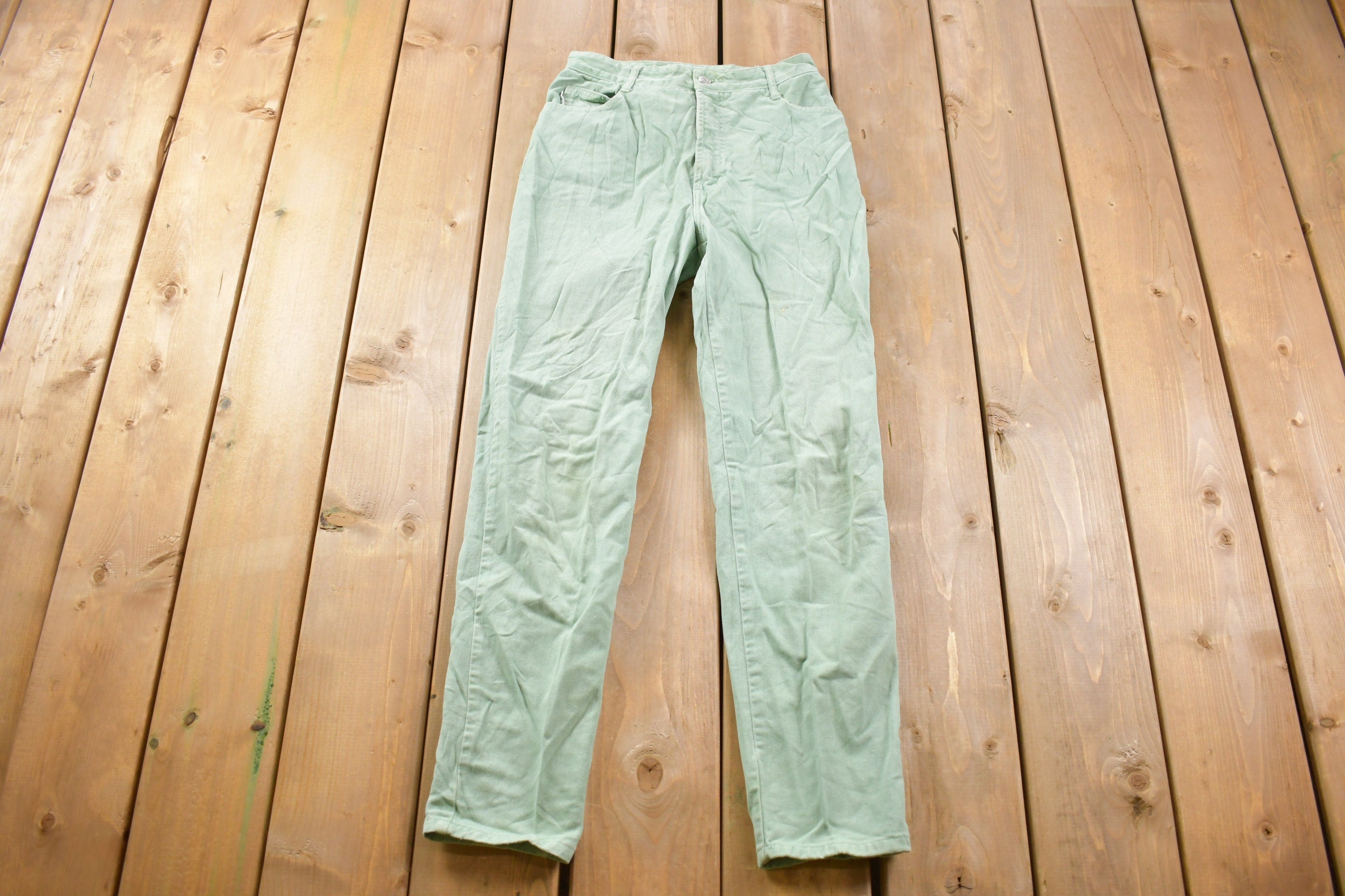 Vintage 1980s Bongo Light Wash Jeans Size 26 x 27.5