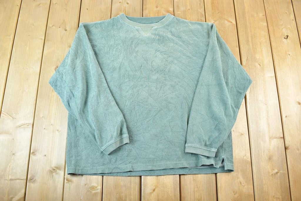 Vintage 1990s Northcrest Fleece Outdoorsman Crewneck Sweater