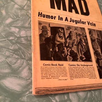 Vintage Mad Monthly 16 (EC Comics 1954) GD