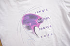Vintage 2002 Tennis Masters Canada Graphic Fila T Shirt