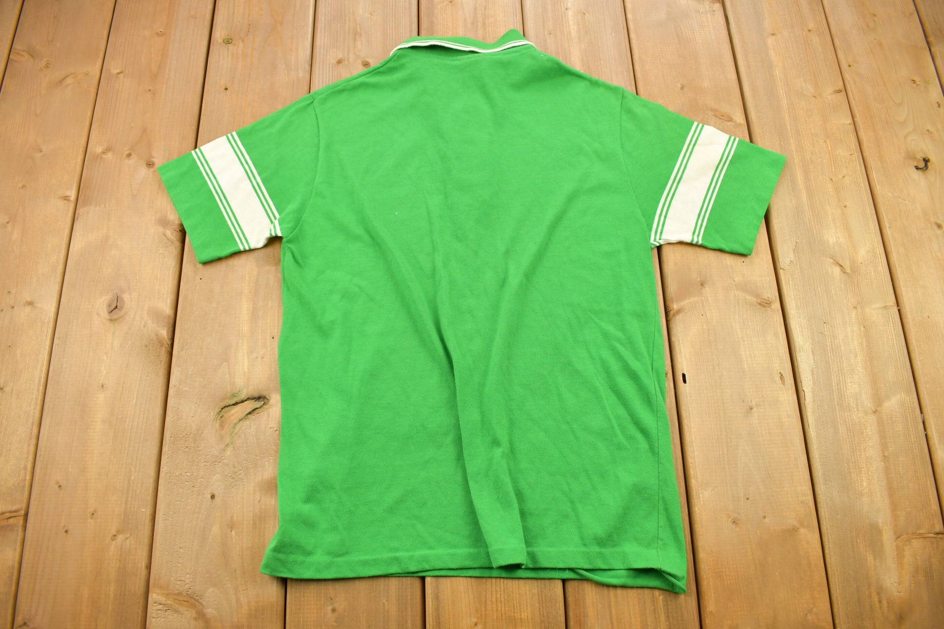 Vintage 1980s Brookville Greyhounds Graphic Polo Shirt