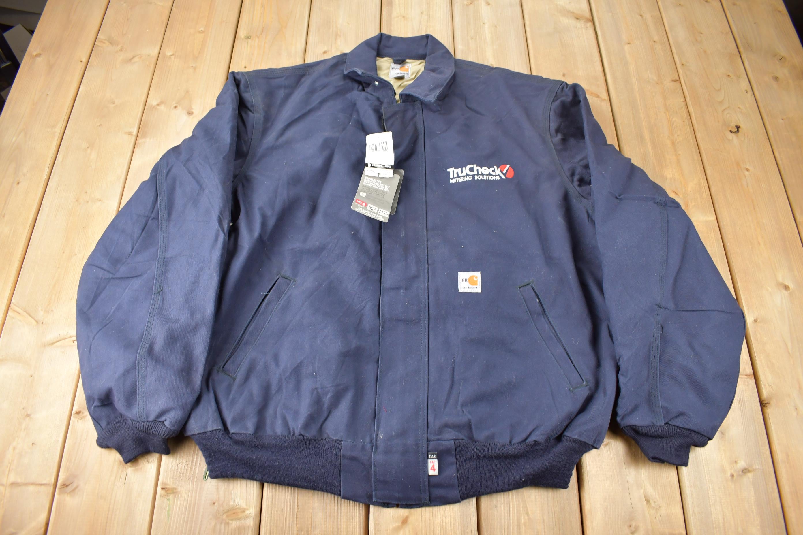 Vintage Y2k Deadstock Flame Resistant Carhartt Traditional Jacket