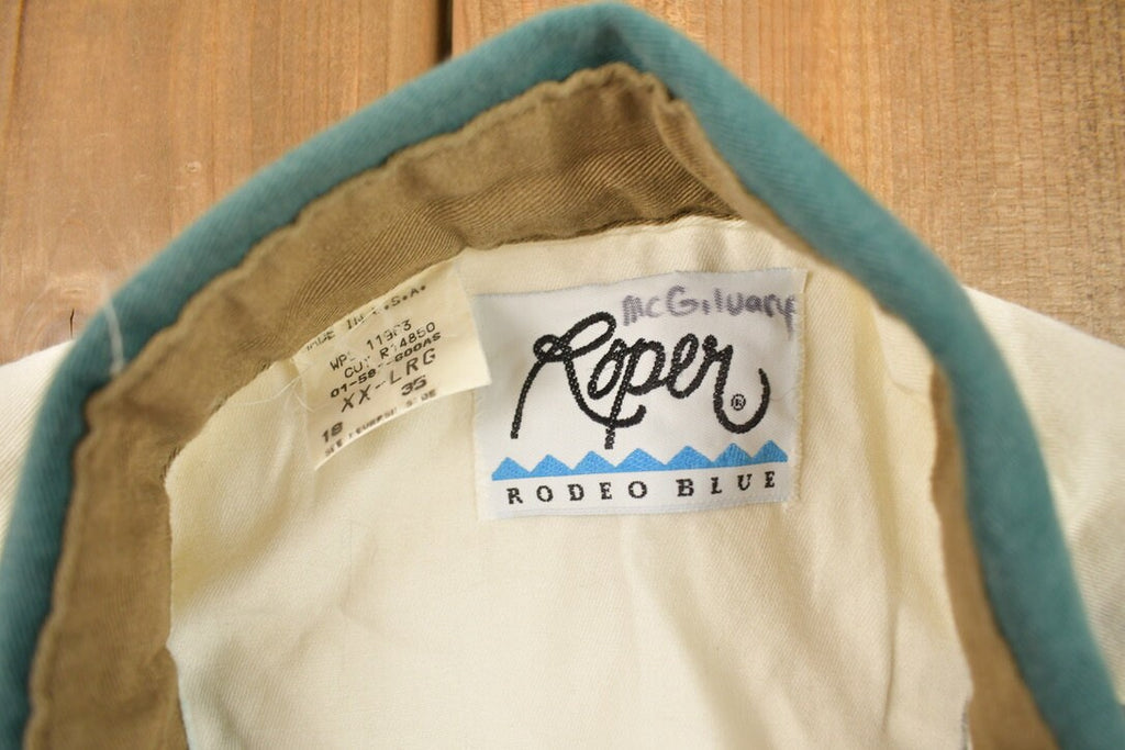 Vintage 1990s Ropen Striped Button Up Shirt