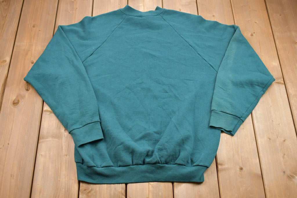 Vintage 1990s Raglan Crewneck Sweatshirt