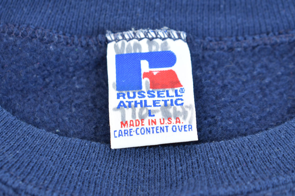 Vintage 1990s Russel Athletic Embroidered crewneck sweater