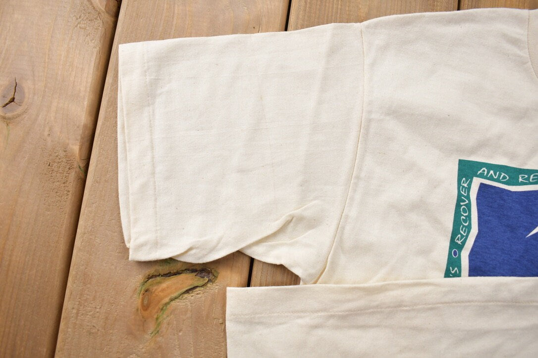 Vintage 1990s Protect The Ozone Graphic T-Shirt