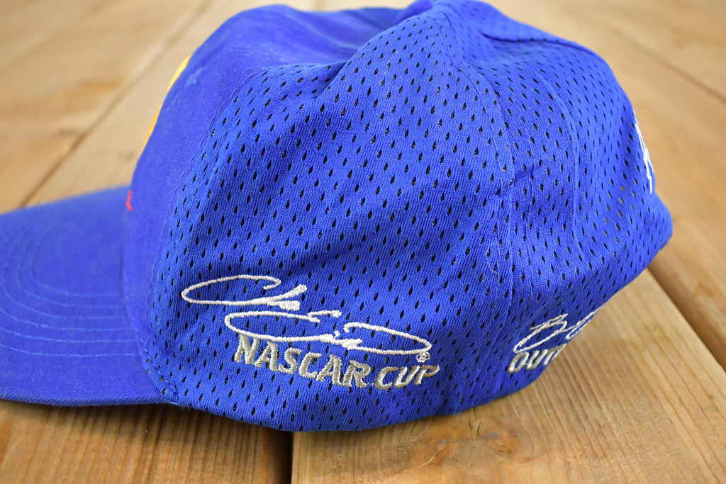 Vintage 1990s Napa Racing Snapback Autograph Hat / 90's Embroidered Race Car Cap